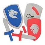 Análisis y comparativa: Escudos medievales para colorear, una nueva forma de aprender sobre armas históricas