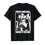 Análisis de las villanas de Disney en camisetas: ¡Armas mágicas y letales!
