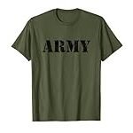 Camisetas army: la fusión entre la moda militar y las armas de época