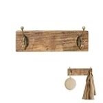 Perchero de pared rústico: el arma medieval para organizar tus armas